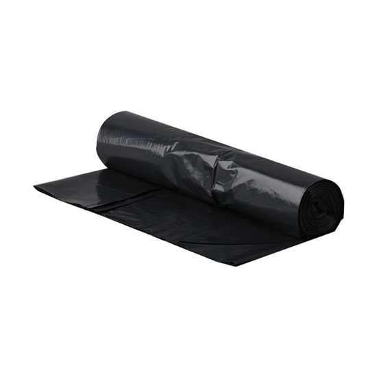 Picture of Atkritumu maisi 350L, 120x150cm, melni, 50mikr, LDPE, MULTIPACK, 10gab/rul.
