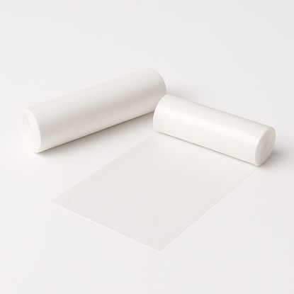 Picture of Atkritumu maisi 35L, 55x68cm, balti, 10mikr, HDPE, MULTIPACK, 20gab/rul, 50rul/kastē