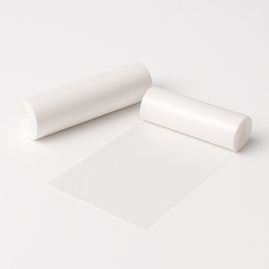 Picture of Atkritumu maisi 35L, 55x68cm, balti, 10mikr, HDPE, MULTIPACK, 20gab/rul, 50rul/kastē