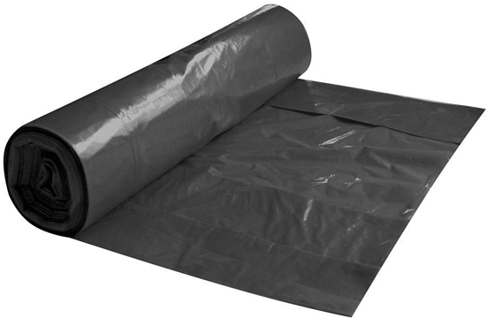 Picture of Atkritumu maisi 60L, 64x84cm, melni, 10mikr, HDPE, MULTIPACK, 20gab/rul, 25rul/kastē