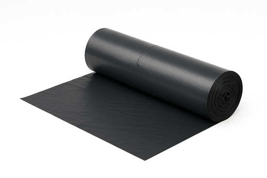 Picture of Atkritumu maisi 75L, 65x100cm, melni, 50 mirk, LDPE, FEVEX, 10gab/rul, 20rul/kastē