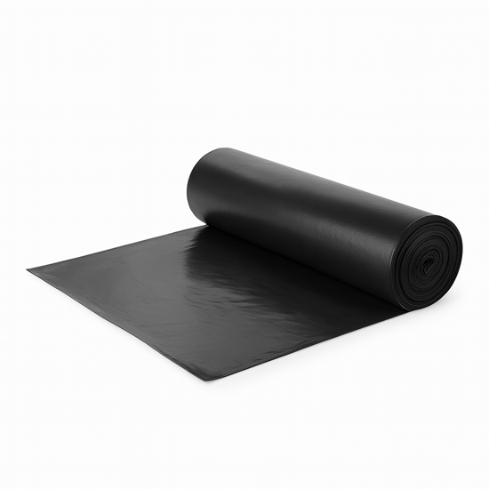 Picture of Atkritumu maiss 75L, 65x100cm, melni, LDPE, MULTIPACK, 10gab/rul, 20gab/kastē