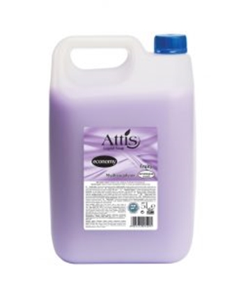 Picture of ATTIS ECONOMY šķidrās ziepes FRUITY 5L(violetas)