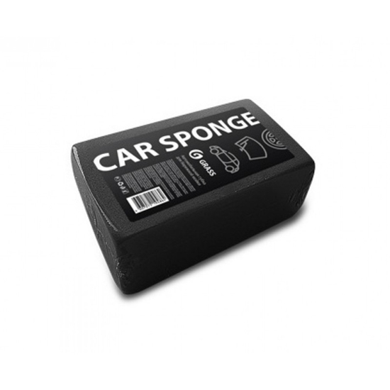 Изображение Auto sūklis taisnstūrveida melns GRASS 190x110x55 mm