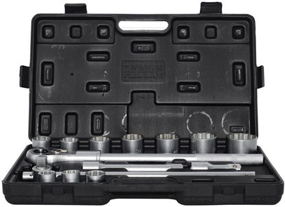 Изображение AWTOOLS ZESTAW KLUCZY NASADOWYCH 12KTNYCH 21 ELEMENTÓW 3/4"