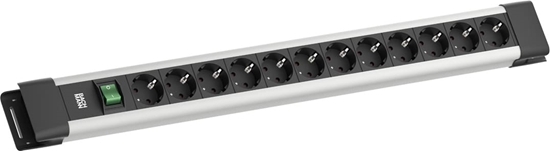 Изображение Bachmann CONNECTUS 12xCEE7/3, 1xSchalter 2,0m CEE7/7 Grau