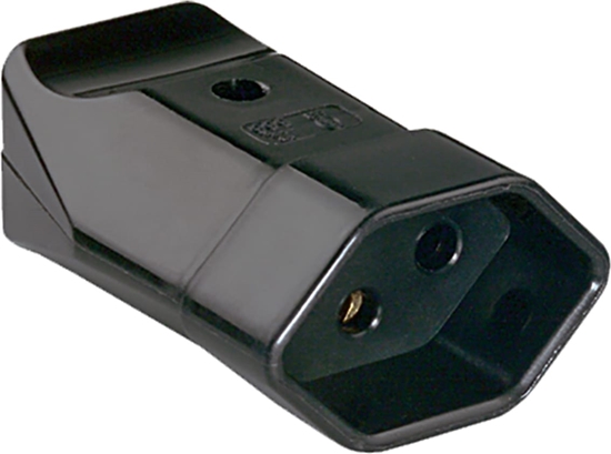 Picture of Bachmann coupling CH, 10A, black, Switzerland