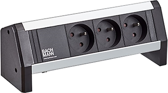 Picture of Bachmann DESK 3xUTE 35° black In-Out:GST18