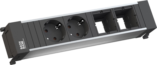 Picture of Bachmann POWER FRAME Medium 2x earthing contact 2x ABD