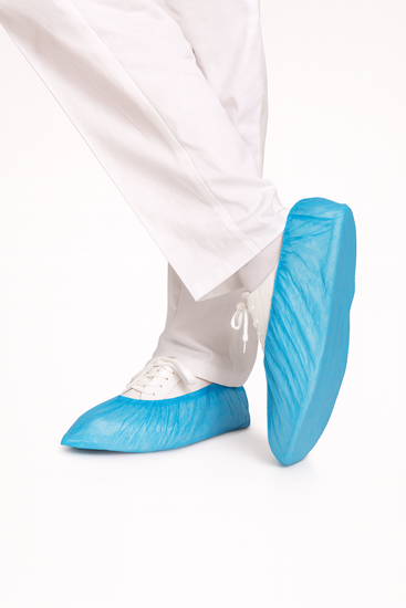 Picture of Bahilas HYGONORM Eco, CPE, 41x15cm, 25my, zilas, 100gab., (20iep/kastē)