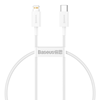 Picture of Kabel USB Baseus USB-C - Lightning 0.25 m Biay (CATLYS-02)