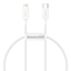 Изображение Kabel USB Baseus USB-C - Lightning 0.25 m Biay (CATLYS-02)