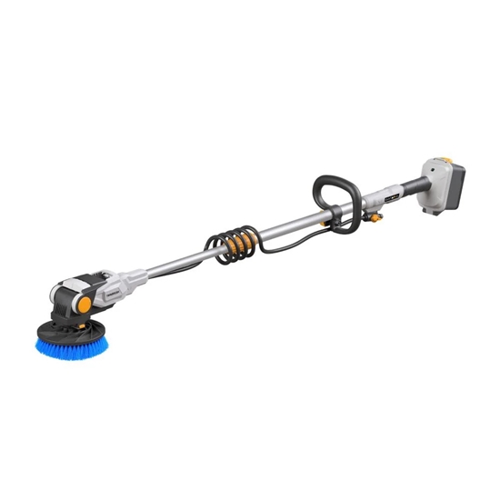 Picture of Batavia B.V. | 18V Twin Brush - Cordless Brushless Telescopic Power Scrubber, Without Battery and Charger | IPX7