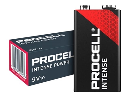 Picture of Baterija 9V MX 1604 6LR61-1BB Procell Intense, krona, DURACELL