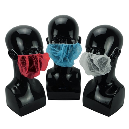 Picture of Bārdas maskas, baltas, SHIELD, 100gab.