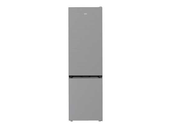 Изображение BEKO Refrigerator | B5RCNA416HXB | Energy efficiency class C | Free standing | Combi | Height 203.5 cm | No Frost system | Fridge net capacity 297 L | Freezer net capacity 118 L | Display | 35 dB | Stainless steel