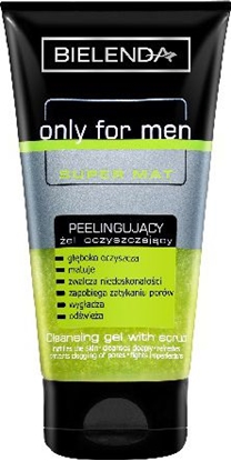 Picture of Bielenda only for men SUPER MAT Peelingujcy el oczyszczajcy 150ml