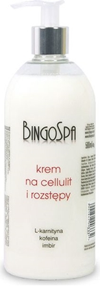 Picture of BingoSpa Krem na cellulit i rozstpy L-karnityna, kofeina, imbir 500ml - 0000032550