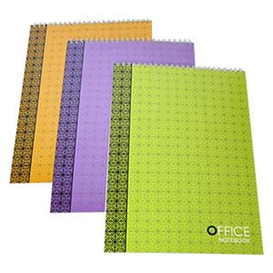 Изображение Bloknots A5/80 lapas rūtiņu, ar spirāli augšpusē