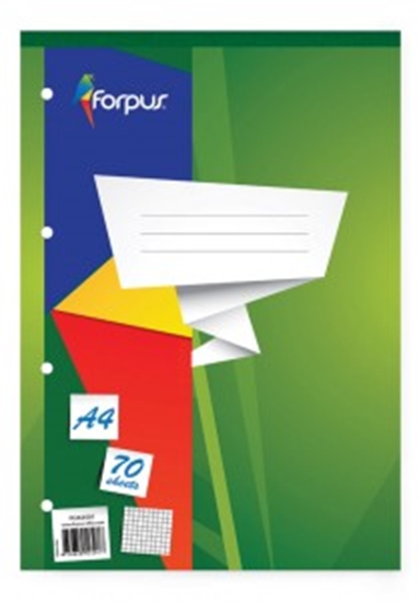 Изображение Bloknots Forpus A5/70 rūtiņu