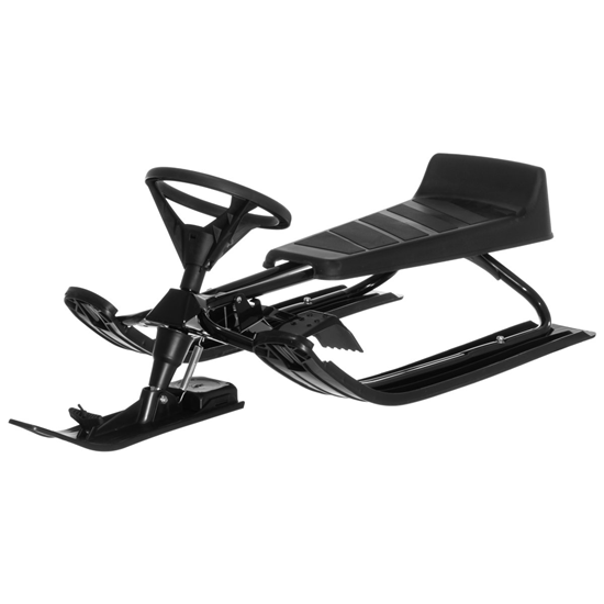 Picture of Bobslejs ar stūri Atom melns, max 75kg