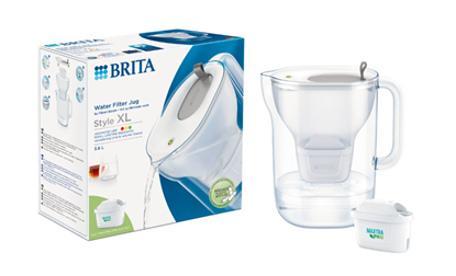 Изображение BRITA Water Filter Jug Style XL 3.6l. LEDs incl. 1 Maxtra Pro filter cartridge