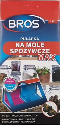 Изображение Bros Puapka na mole spoywcze Max - 1 sztuka