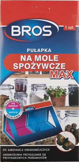 Изображение Bros Puapka na mole spoywcze Max - 1 sztuka