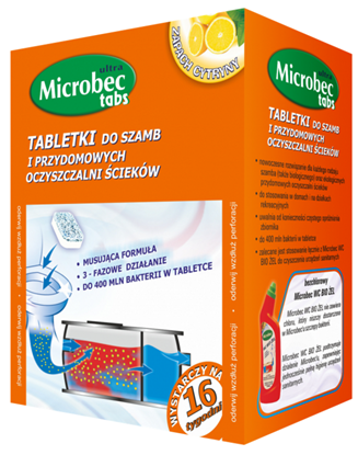 Picture of Bros Tabletka do szamb Microbec Ultra 20g 1szt. (391)