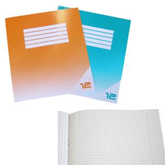 Изображение Burtnīca 12 lapas rūtiņu, ABC JUMS