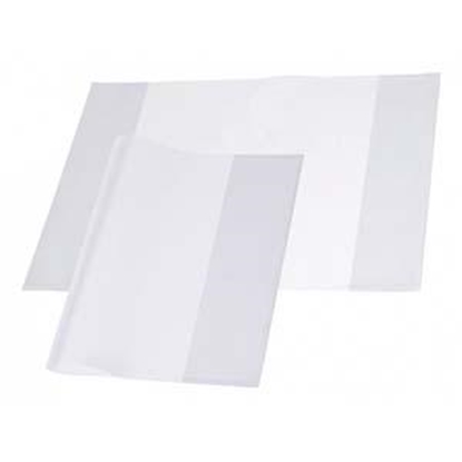 Изображение Būrtnīcu vāciņi 215x346mm caurspīdīgi ar krāsainu atloku, 10 gab. 100 mikr.