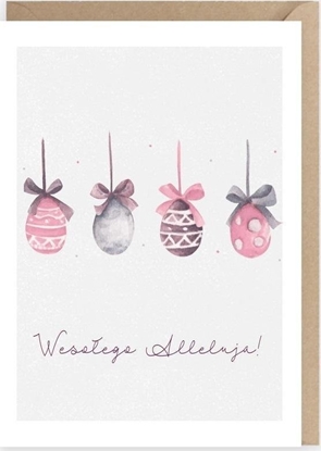 Picture of Cardie Kartka okolicznociowa Cztery pisanki, eko K094