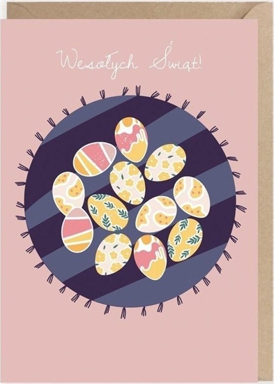 Picture of Cardie Kartka okolicznociowa Jajeczka na.., eko K088