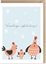 Picture of Cardie Kartka okolicznociowa Koguty, eko koperta K090