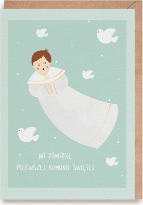 Picture of Cardie Kartka okolicznociowa Komunia chopiec K174