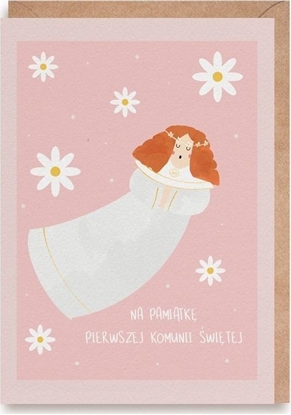 Picture of Cardie Kartka okolicznociowa Komunia dziew. K173