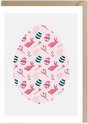 Picture of Cardie Kartka okolicznociowa Pisanka róowa K084