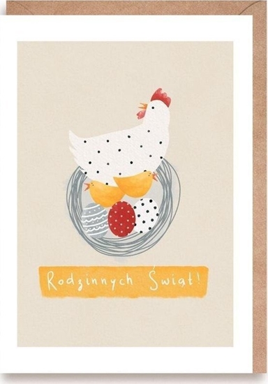 Picture of Cardie Kartka okolicznociowa Rodzinnych wit! K164