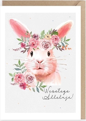 Picture of Cardie Kartka okolicznociowa Zajc, eko koperta K096