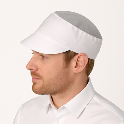 Изображение Cepurīte ar nadziņu HYGOSTAR, L, balta, polikotona, 10gab., (5iep/kastē)