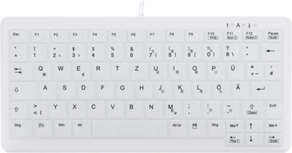 Picture of Cherry AK-C4110 tastatūra Medicīnisks USB QWERTZ Vācu Balts
