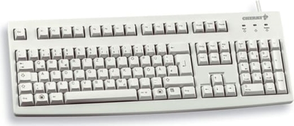 Picture of Cherry G83-6104 tastatūra Universāls USB QWERTY Amerikāņu angļu valoda Pelēks