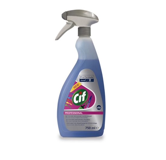 Изображение Cif Heavy Duty Cleaner sārmains traipu tīrīšanas līdzeklis 0,75 l (6gab/iep) (7517928)