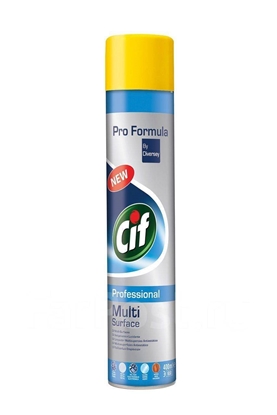 Изображение Cif Pro Multi Surface Polish - universāls tīrīšanas un pulēš. līdzeklis mēbelēm un virsmām