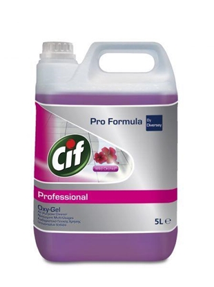 Изображение Cif Professional Oxygel Wild Orchid Līdzeklis grīdas mazgāšanai 5l