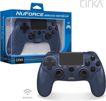 Picture of Cirka NuForce Wireless Game Controller for PS4/PC/Mac (Twilight Blue)