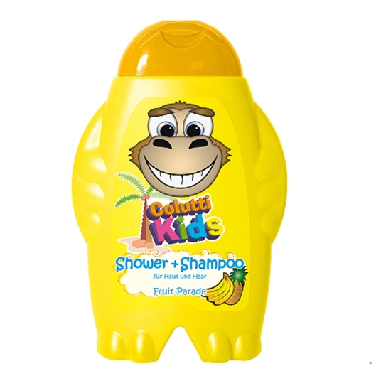 Изображение COLUTTI KIDS Dušas želeja/šampūns bērniem Fruit Parade( kastē 10gab)