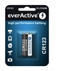 Picture of CR123 baterijas 3V everActive 1500mAh litija 123 blisterī 1 gb.