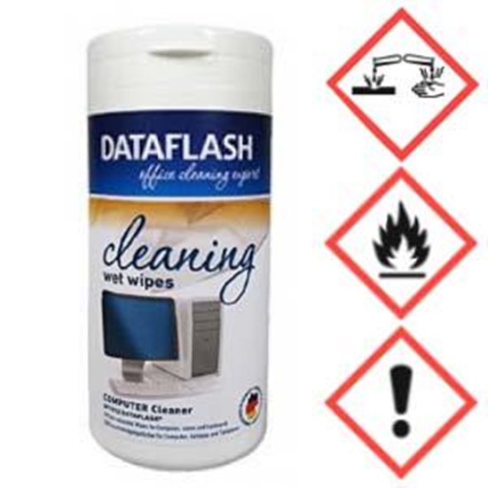 Изображение Datoru tīrīšanas salvetes 100 gab.