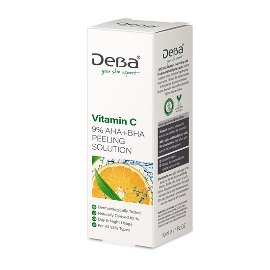 Изображение DeBa Vitamin C pīlinga šķīdums sejai , 30ml ( Izcelsmes valsts Bulgārija )
